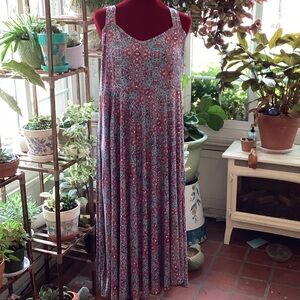 Bohemian Floral Maxi Dress
